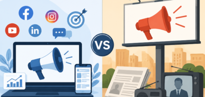 Digital Marketing vs Traditional Marketing